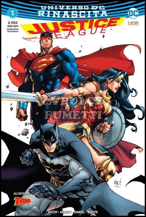 JUSTICE LEAGUE #    59 - JUSTICE LEAGUE 1 - ULTRAVARIANT - RINASCITA